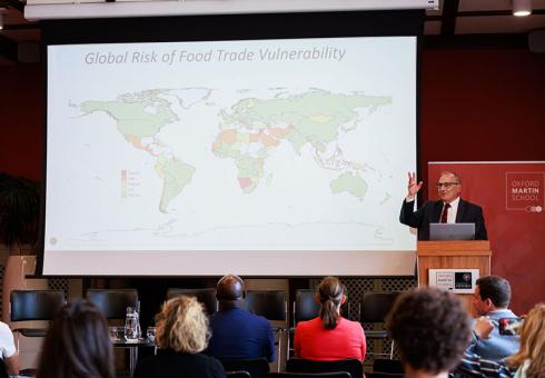 Kenneth Stzepek delivering keynote address