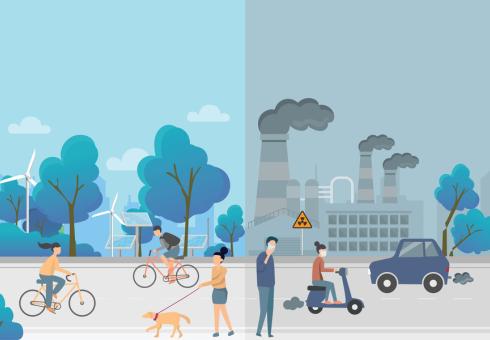 Climate change and air quality